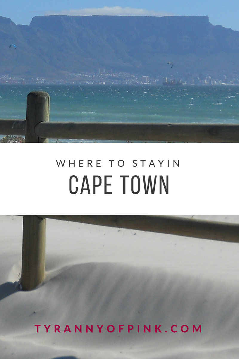 Where to stay in Cape Town - Tyranny of Pink